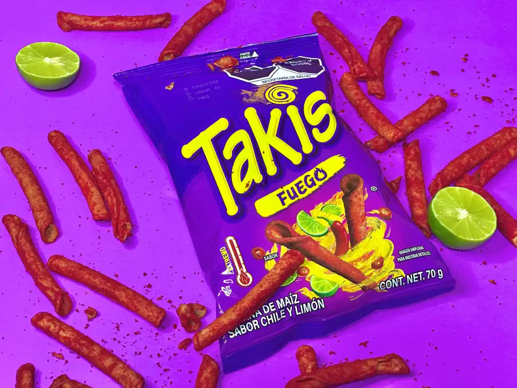 Fotografía de producto takis